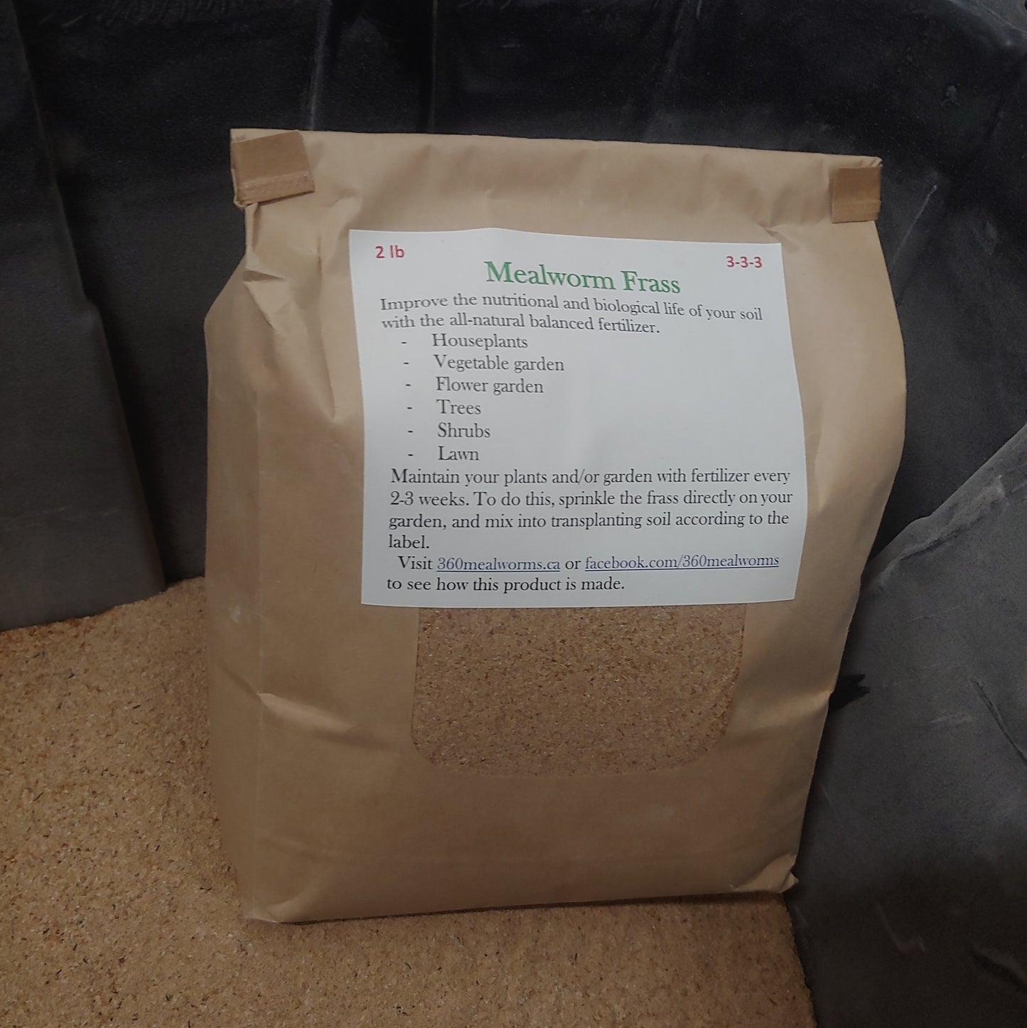 Mealworm Frass